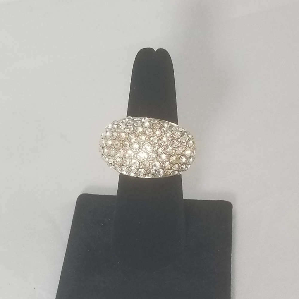 Bling Rhinestone Stretchy Ring
